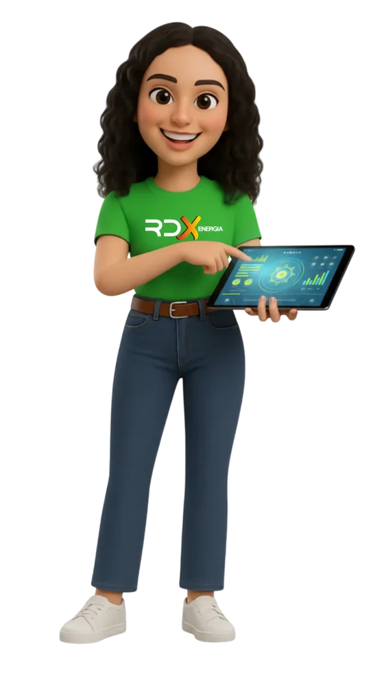 Clara, consultora virtual da RDX Energia