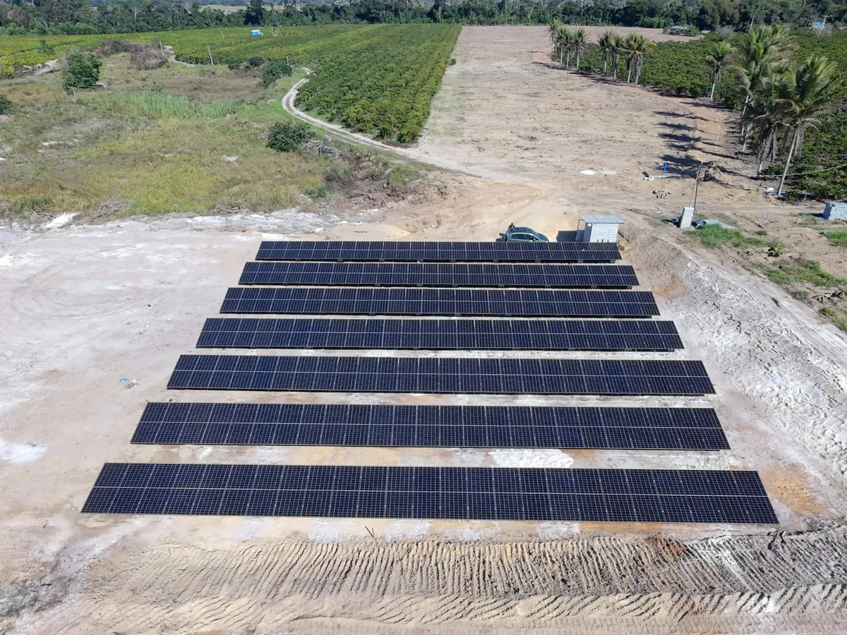 Usina solar da RDX Energia